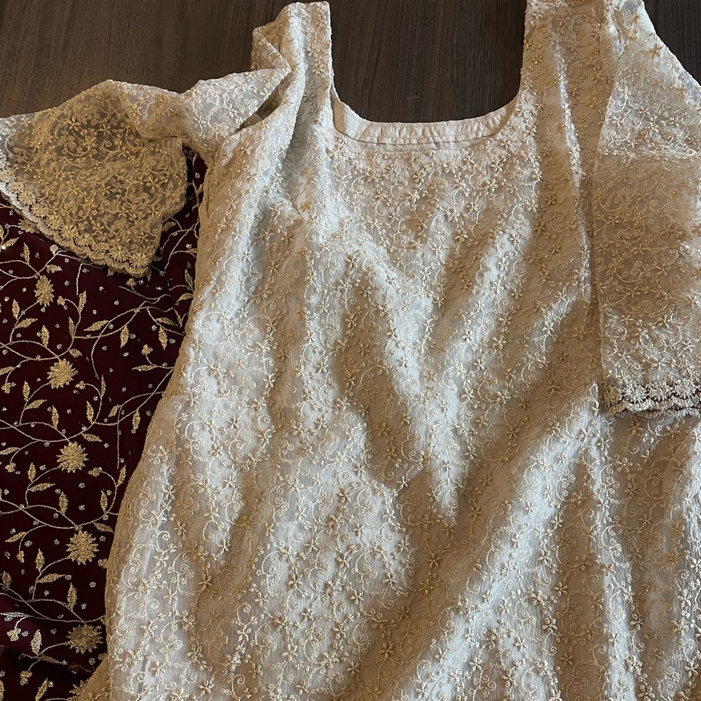 Two piece shirt with pants pure net